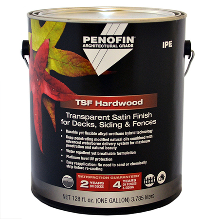 PENOFIN 1 Gal Satin Ipe Architectural Grade Transparent Hardwood Coating FAHISGA